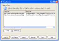 Blog Blaster screenshot